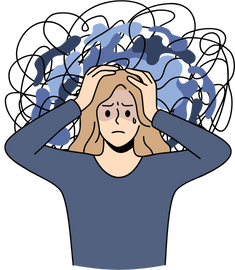 来院のハードルを表すイラスト